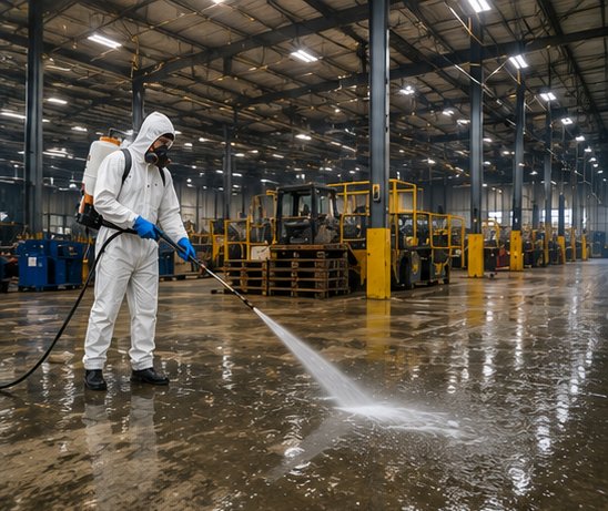 Warehouses and Factories Cleaning