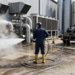 Commercial pressure wash
